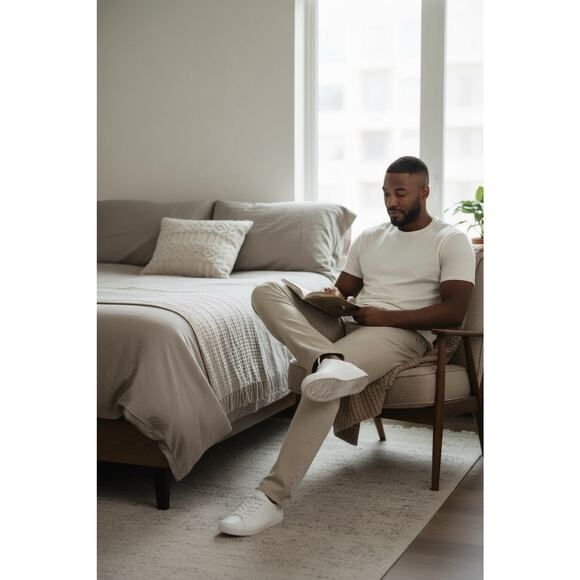 Abercrombie & Fitch Other - Abercrombie & Fitch Men 34x32 Tan Button Fly Slim Straight Leg Jeans Casual